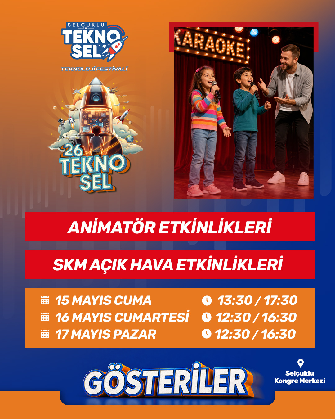 Animatör Etkinlikleri - SKM Açık Hava